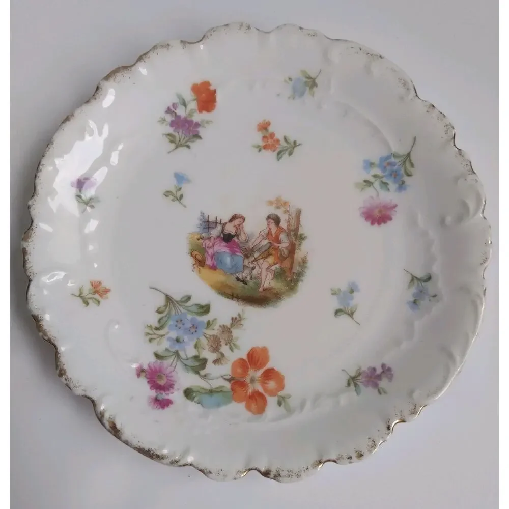 Hutschenreuther Hohenberg Germany Set of 4 Plates 7